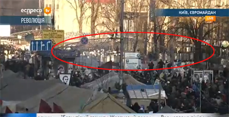 Berkut attacks Maidan on February 18 ~~