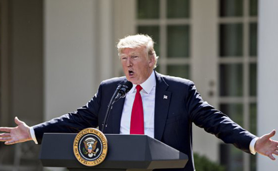 Дональд Трамп заявив про вихід США з Паризької кліматичної угоди