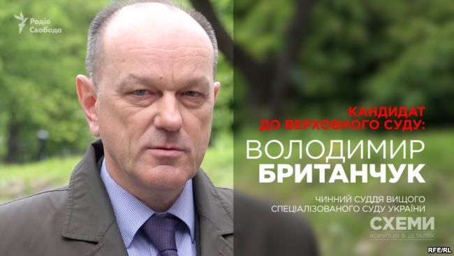 Владимир Британчук, кандидат в новый Верховный суд и действующий судья Высшего специализированного суда Украины