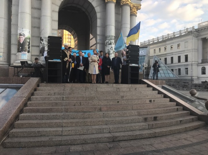 Тимошенко тоже пришла на митинг