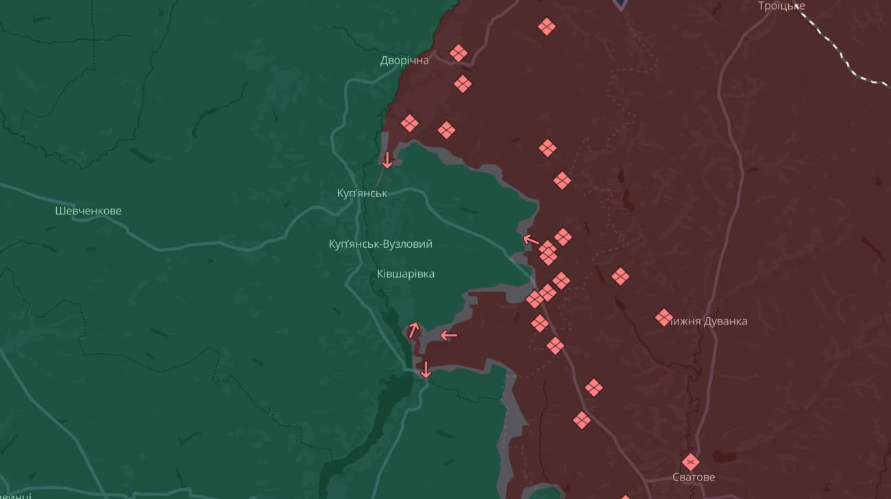 Uk Intelligence Analyses Growing Pressure By Russian Troops On Kupiansk