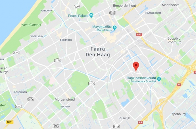 Взрыв и обрушение фасада дома произошло на улице Ян ван дер Хейденштраат в Гааге
