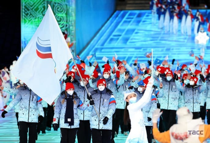 Российские атлеты на Олимпийских играх-2022 – без флага РФ
