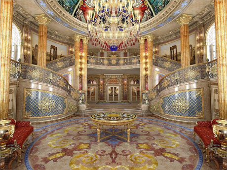 Роскошный дворец Юрия Енакиевского (фото)