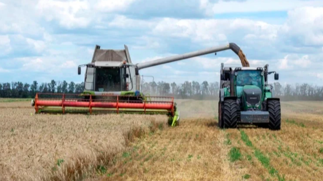 Russian-occupied part of Zaporizhzhia Oblast sees lowest harvest since 2003