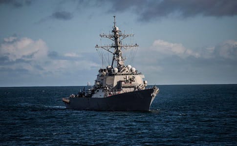 Американський військовий корабель увійшов у Чорне море