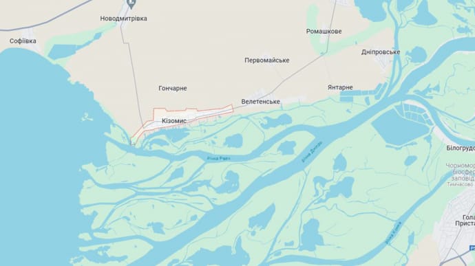Russians attack Kizomys in Kherson Oblast, killing one man