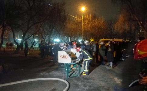 В Киеве горела многоэтажка: двое погибших