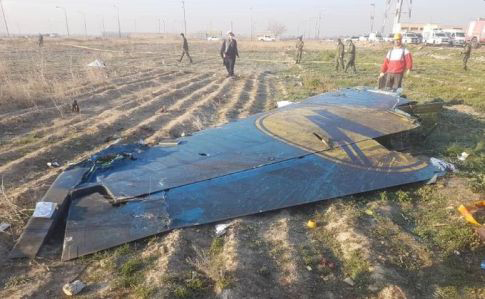 Катастрофа літака у Тегерані: Зеленський розповів, що має зробити Іран 