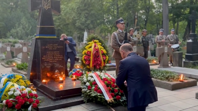 Президент Польщі вшанував пам'ять загиблих військових УНР