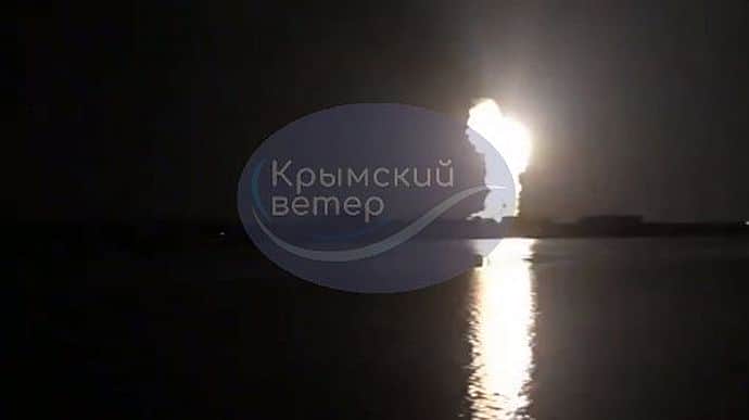 Smoke seen over Sevastopol after explosions rock Russian-occupied Crimea 