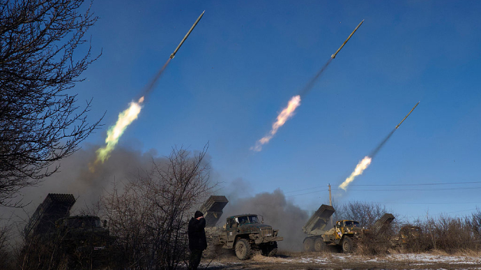 Russians fire with Grads for more than an hour on Sumy region