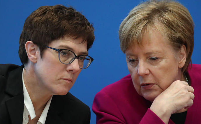 У Меркель прокомментировали письма посла США компаниям, участвующим в проекте Северный поток -2