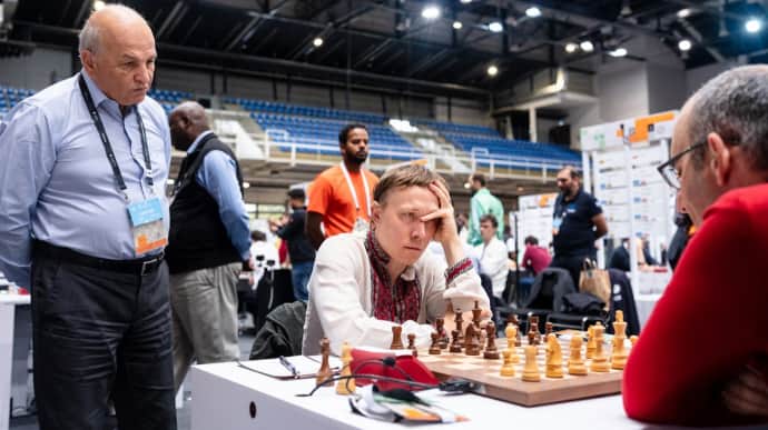 Ukraine's men's team defeats USA, women draw with Türkiye in 4th round of Chess Olympiad