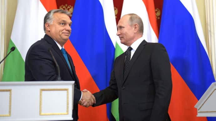 У Кремлі відреагували на поїздку Орбана до Києва