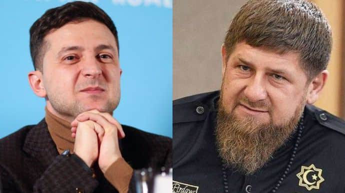 Зеленский не считает нужным отвечать Кадырову
