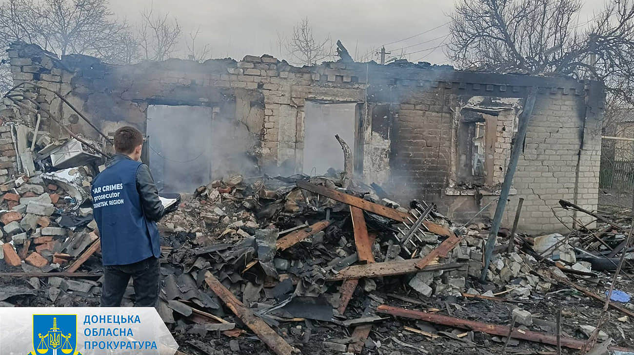 Four wounded in Selydove in overnight Russian bombardment – photo