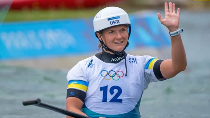 Ukrainian canoeist Viktoriia Us wins bronze medal at World Cup in canoe slalom