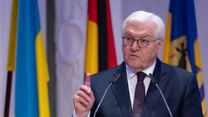 German president says Putin won't see Germany forgetting about Ukraine