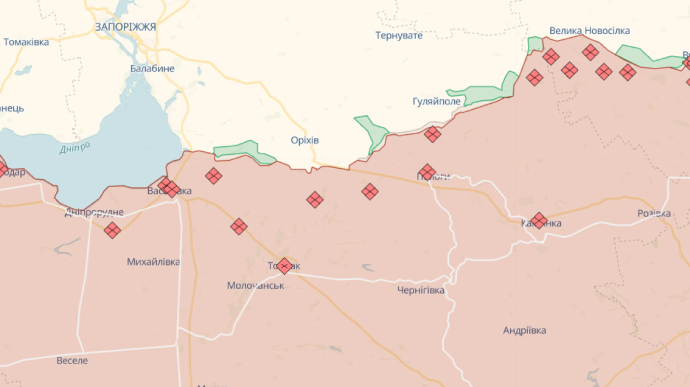 Окупанти оголосили часткову евакуацію із 18 населених пунктів Запорізької області