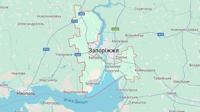 Russian forces hit critical infrastructure facility near Zaporizhzhia