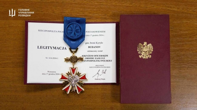 Дуда нагородив Буданова однією з найвищих державних відзнак Польщі для іноземців