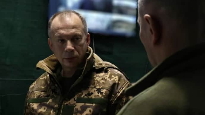 Ukraine's Defence Minister introduces new commander-in-chief to General Staff and thanks Zaluzhnyi
