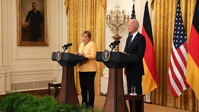 Байден и Меркель подписали Вашингтонскую декларацию
