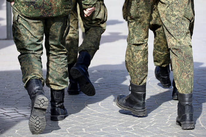 Russian army outlet boots