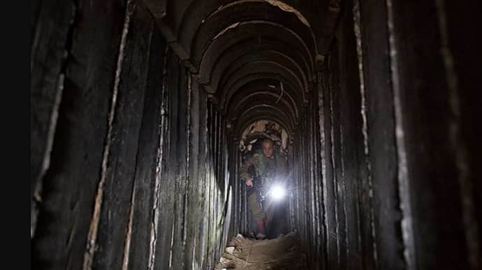 Israel attacks Hamas in Gaza Strip tunnels