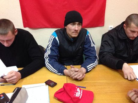Силовики, задержанные на Майдане 