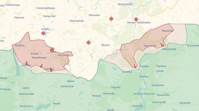 Генштаб оновив дані про Харківщину: Сили оборони витіснили ворога з Вовчанська