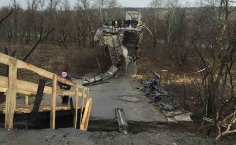 В Минске договорились с 1 августа разминировать мост в Станице Луганской