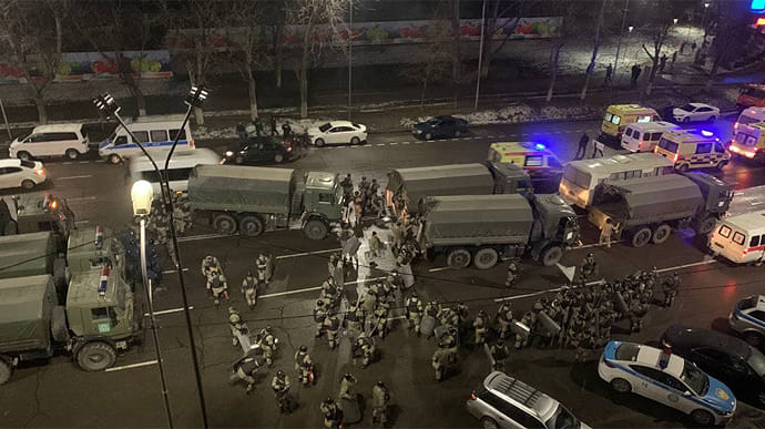 Полиция Алматы заявила, что ликвидировала десятки человек