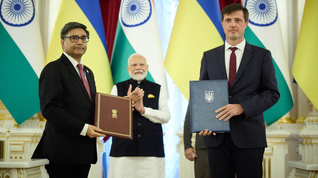 Ukraine and India sign agreement on cooperation in agricultural sector