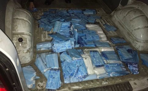 На кордоні затримали контрабанду медичних масок на 356 тисяч гривень