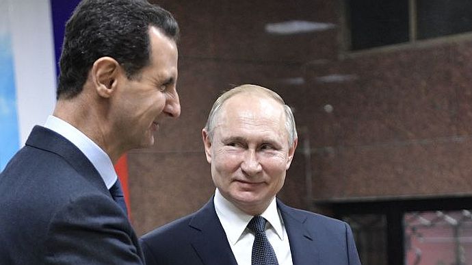 Асад прилетел на встречу к Путину