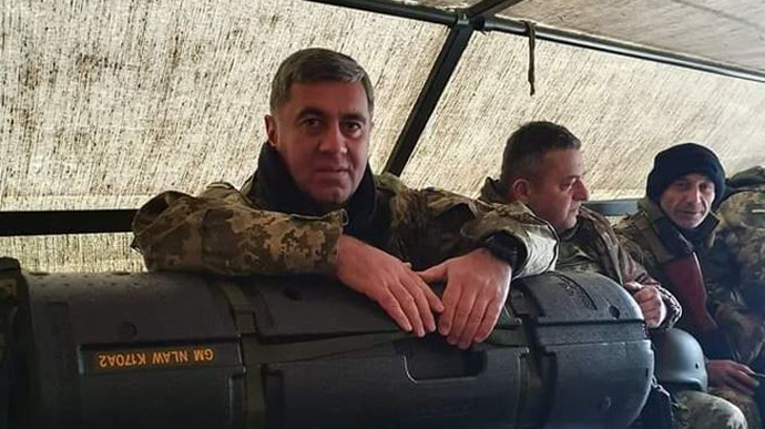 Georgia’s former defence minister comes to fight alongside Ukrainians