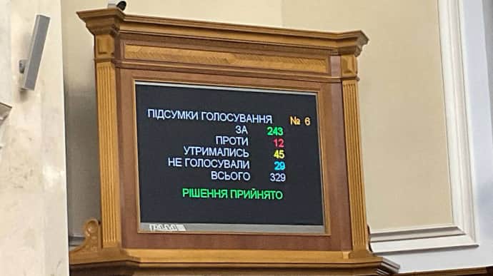 Ukrainian parliament approves mobilisation bill on first reading