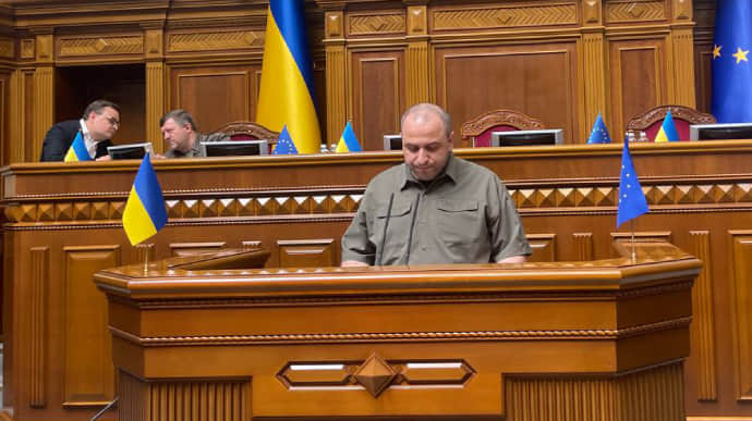 Ukrainian parliament appoints Umierov as Defence Minister