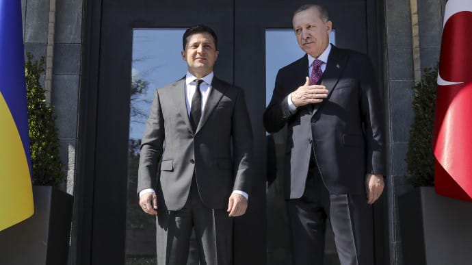 Зеленський і Ердоган обговорили звільнення кримських політв'язнів та угоду про ЗВТ