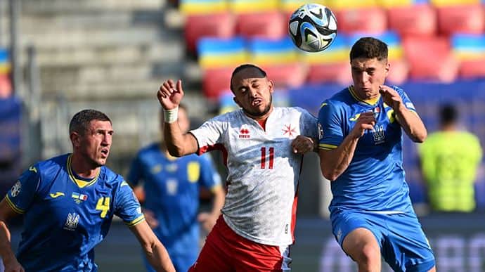 Украина одолела сборную Мальты в отборе на Евро-2024