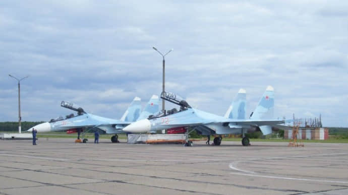 Ukrainian Security Service's drones attack planes at Kursk airfield 
