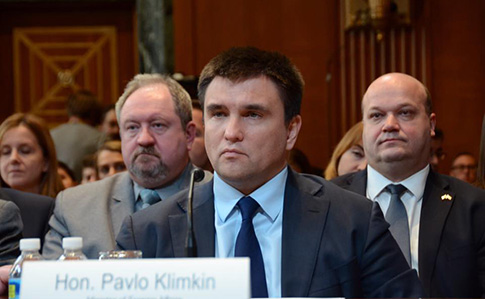 Клімкін розказав у Конгресі США, скільки російської зброї на Донбасі