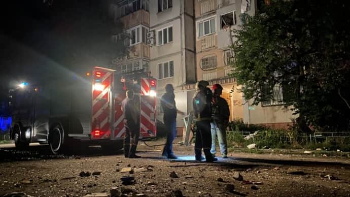 наслідки вибуху в Полтаві, фото: Суспільне Полтава
