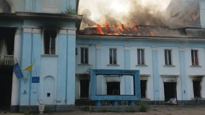 Часів Яр: росіяни знищили Палац культури, в якому надавали медичну допомогу – ОВА