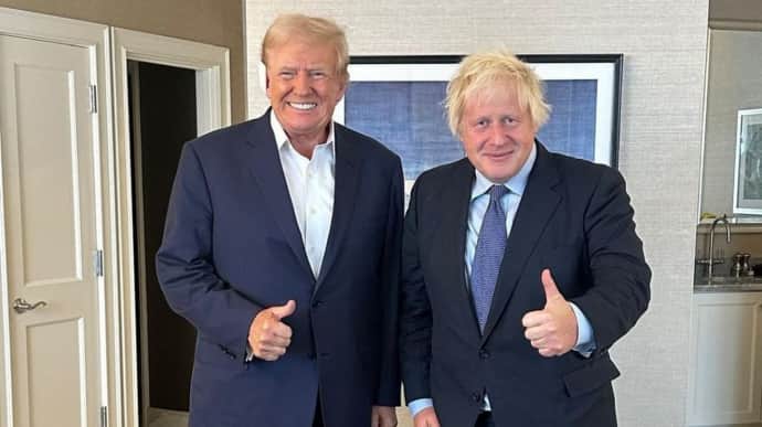 Boris Johnson meets with Donald Trump to discuss Ukraine