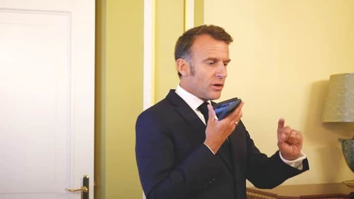 Hello, Donald: Macron video shows him calling Trump from Kyiv on 10 May