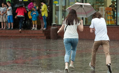 В Украину идет похолодание и дожди 