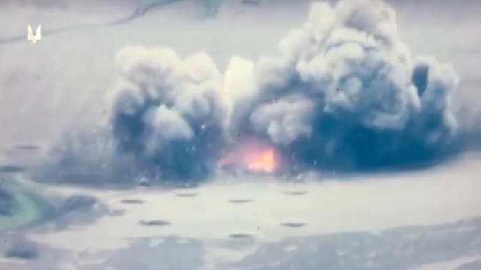 Ukraine's Special Operations Forces release footage of Russian howitzer being destroyed